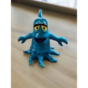 Vintage 80s Wendys Applause Blue Mix Up Space Alien PVC Figurine 3" 1989